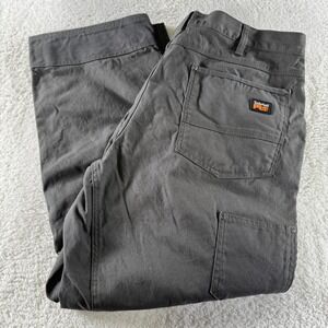Timberland Pro Men's Double Knee Carpenter Pants Original Fit Size 42x30 Gray
